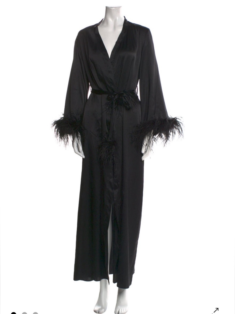 Gilda & Pearl Silk Long Robe